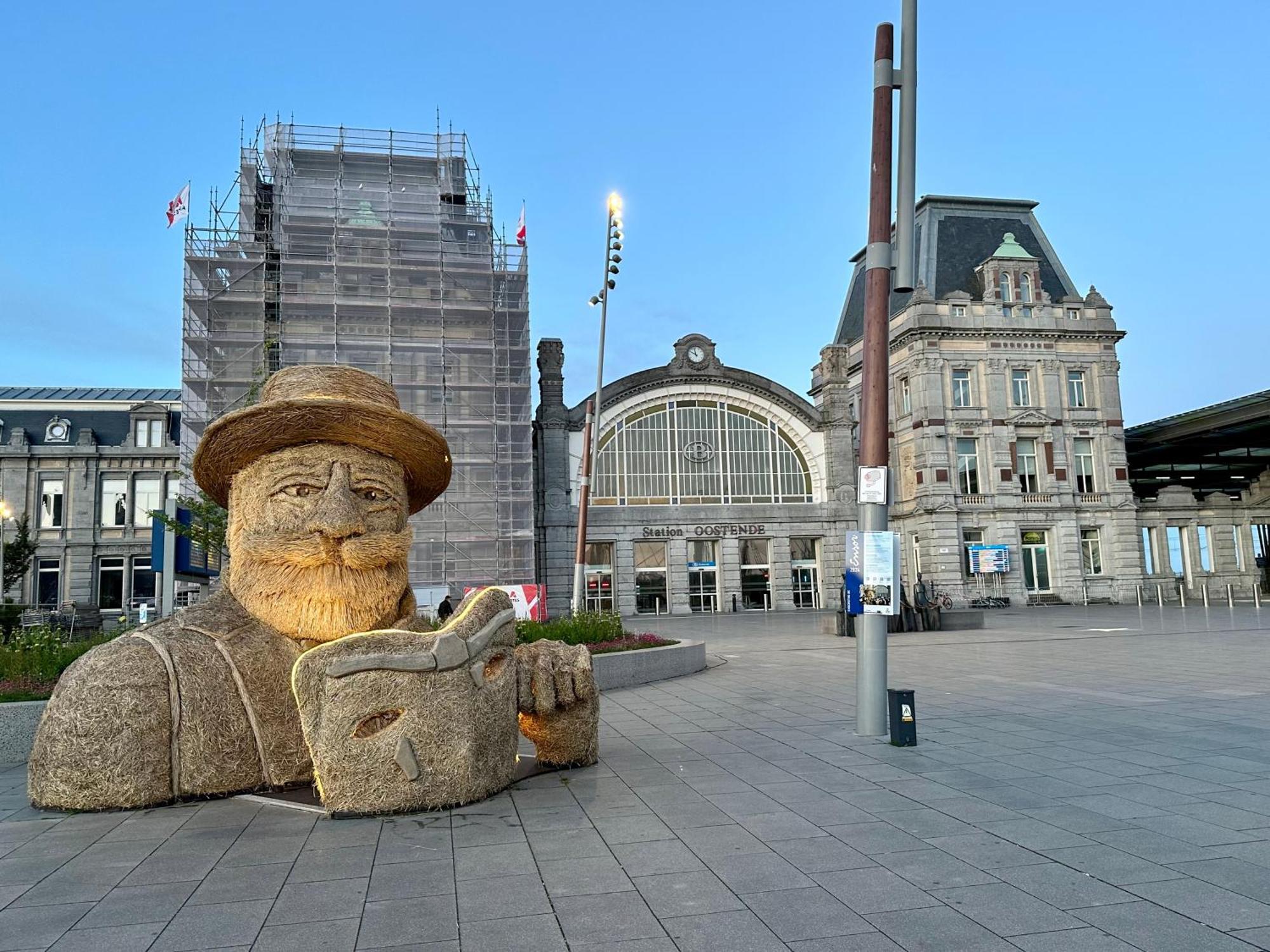 Studio F - 2 Personen - Op 250M Van De Zee Oostende Buitenkant foto